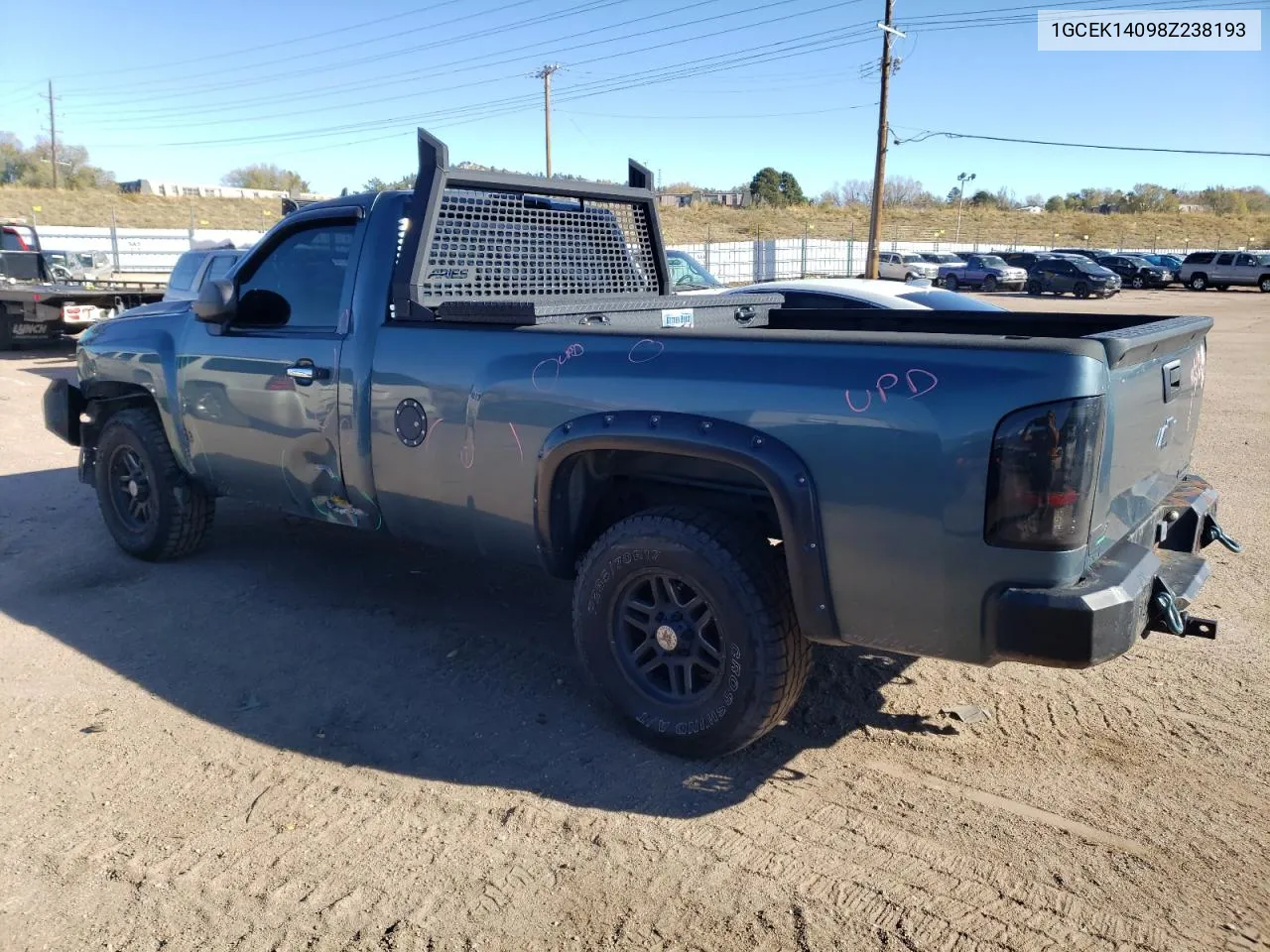 2008 Chevrolet Silverado K1500 VIN: 1GCEK14098Z238193 Lot: 79961154