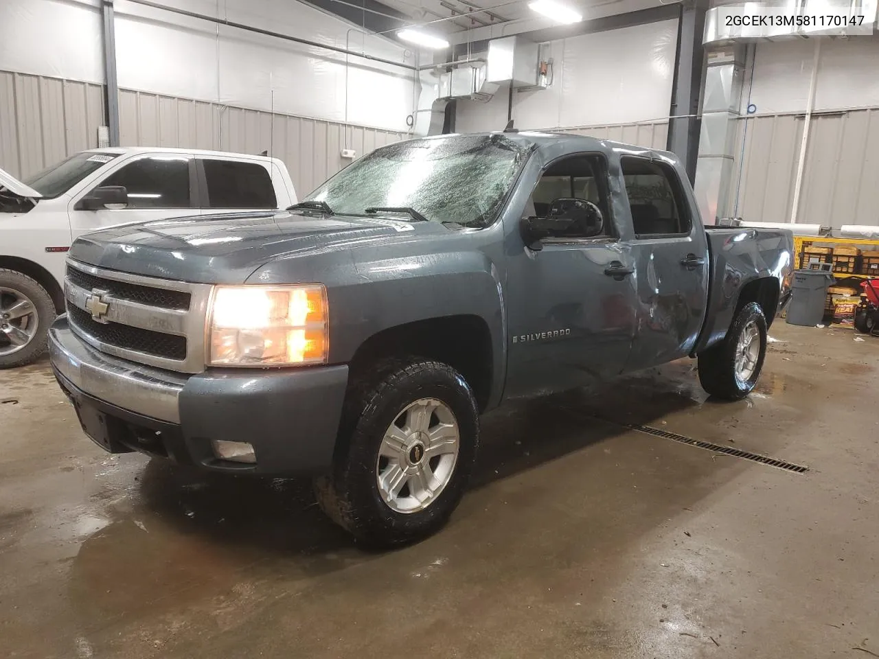 2008 Chevrolet Silverado K1500 VIN: 2GCEK13M581170147 Lot: 80323284