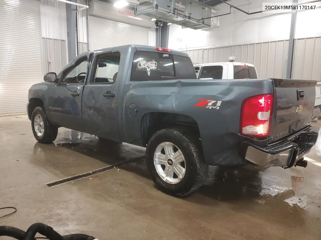 2008 Chevrolet Silverado K1500 VIN: 2GCEK13M581170147 Lot: 80323284