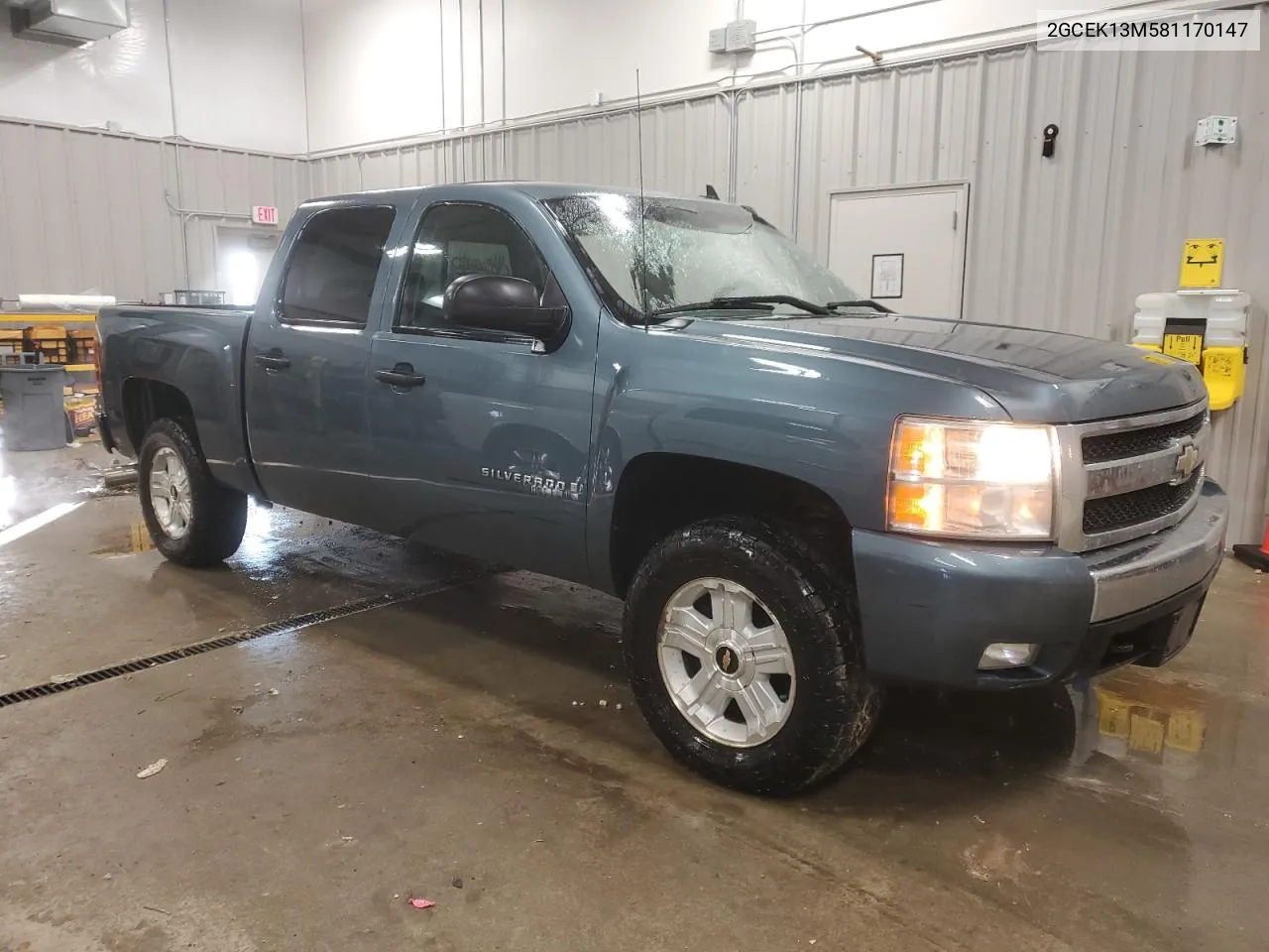 2008 Chevrolet Silverado K1500 VIN: 2GCEK13M581170147 Lot: 80323284