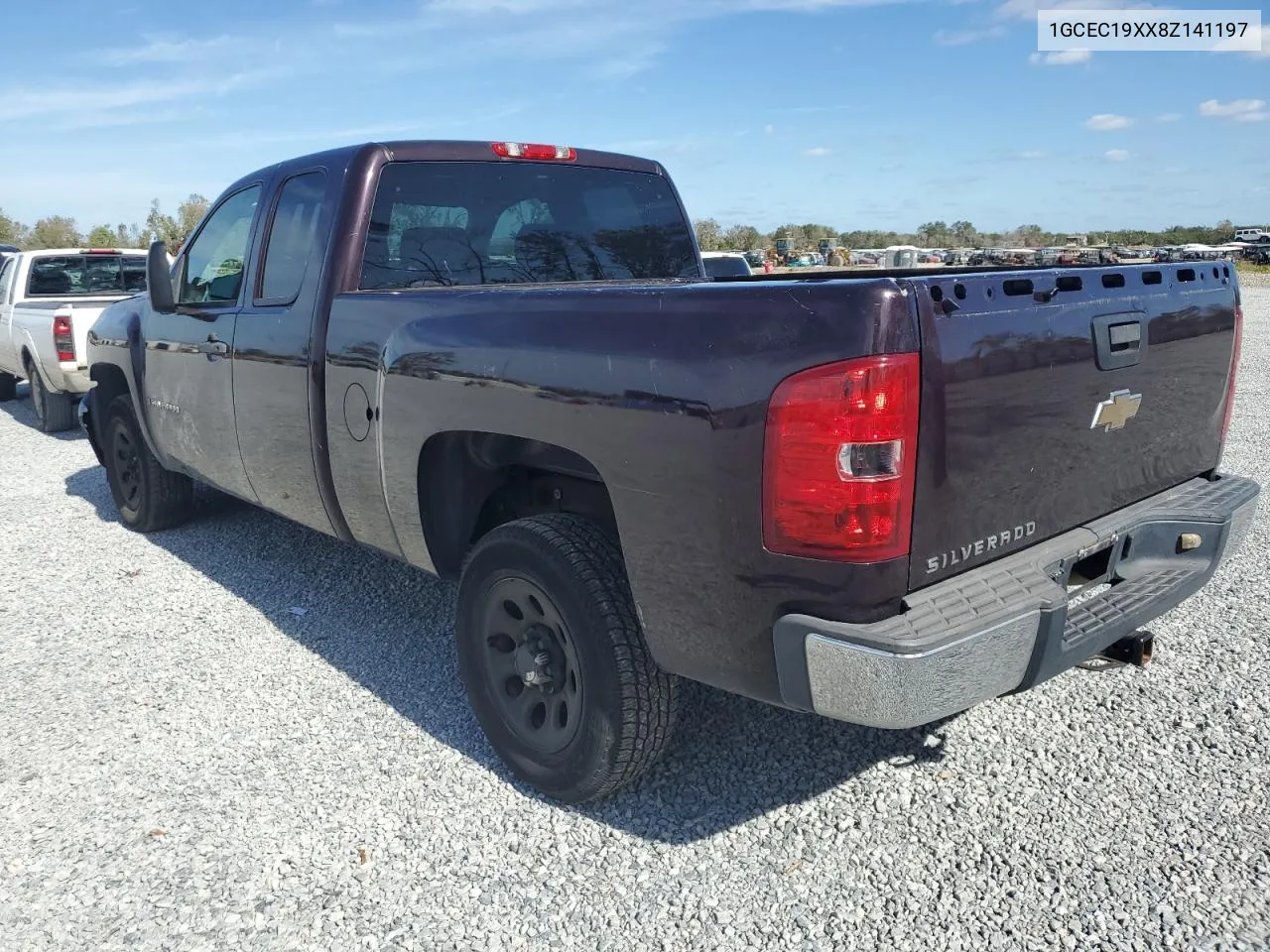 1GCEC19XX8Z141197 2008 Chevrolet Silverado C1500