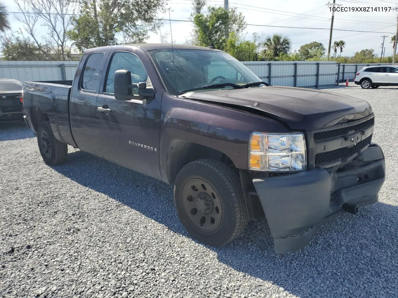 1GCEC19XX8Z141197 2008 Chevrolet Silverado C1500