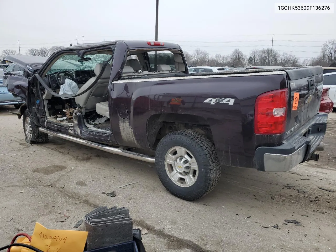 2009 Chevrolet Silverado K2500 Heavy Duty Lt VIN: 1GCHK53609F136276 Lot: 41227314