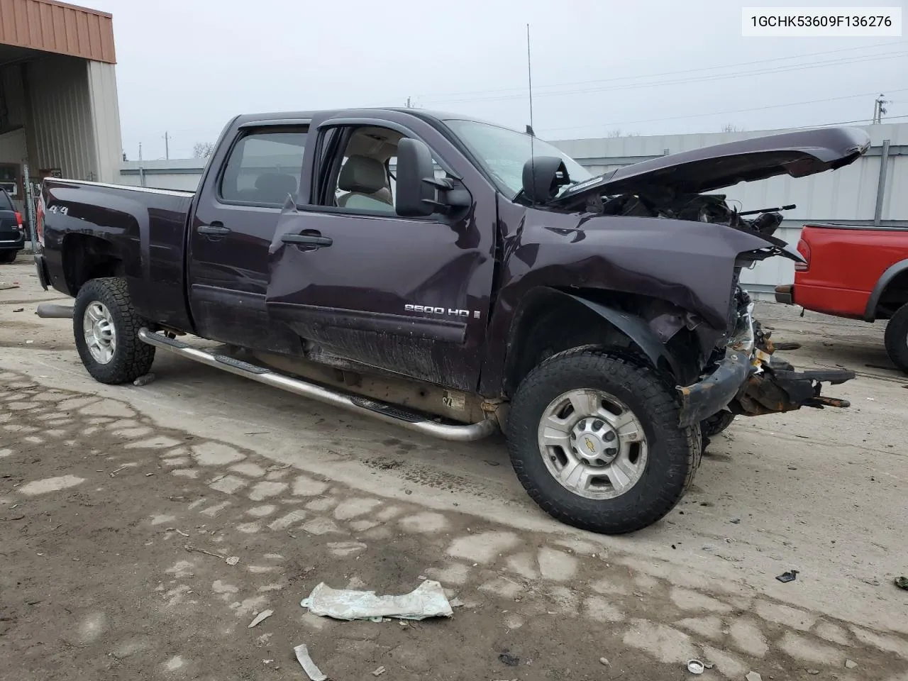 2009 Chevrolet Silverado K2500 Heavy Duty Lt VIN: 1GCHK53609F136276 Lot: 41227314