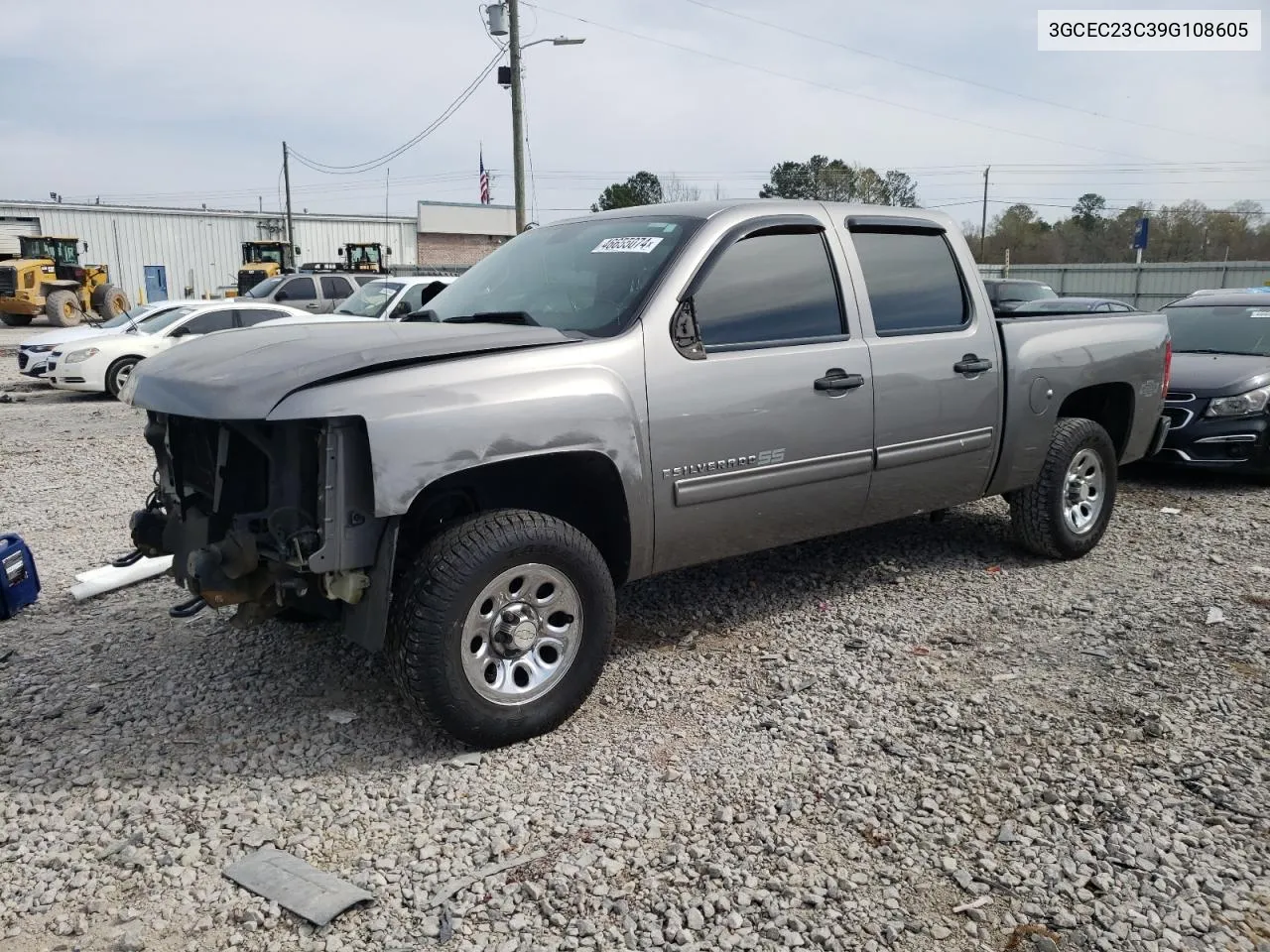 2009 Chevrolet Silverado C1500 Lt VIN: 3GCEC23C39G108605 Lot: 46655074