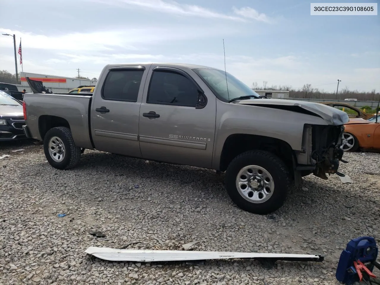 2009 Chevrolet Silverado C1500 Lt VIN: 3GCEC23C39G108605 Lot: 46655074