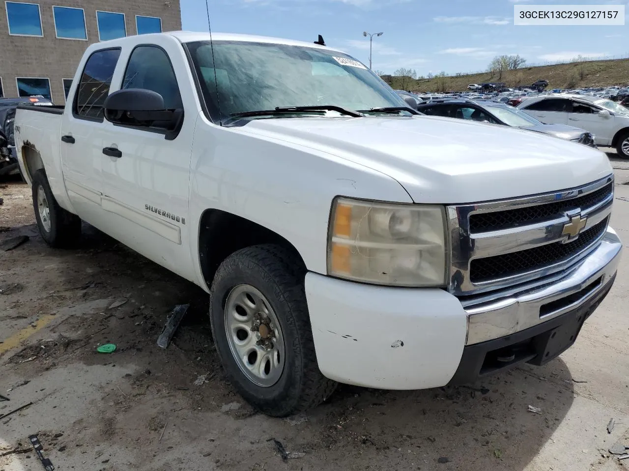 2009 Chevrolet Silverado K1500 VIN: 3GCEK13C29G127157 Lot: 52416974