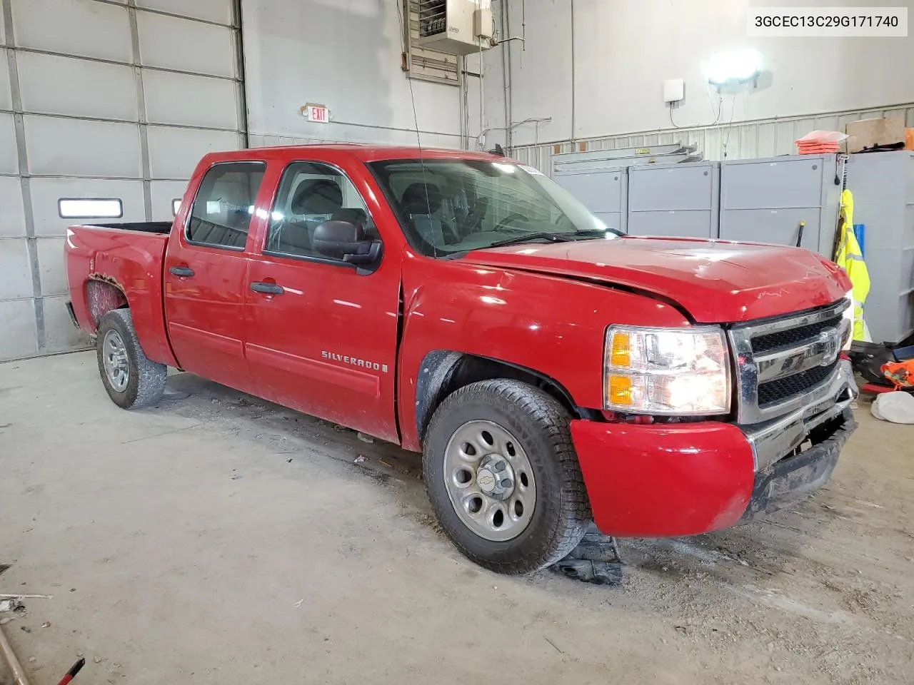 2009 Chevrolet Silverado C1500 VIN: 3GCEC13C29G171740 Lot: 52897674