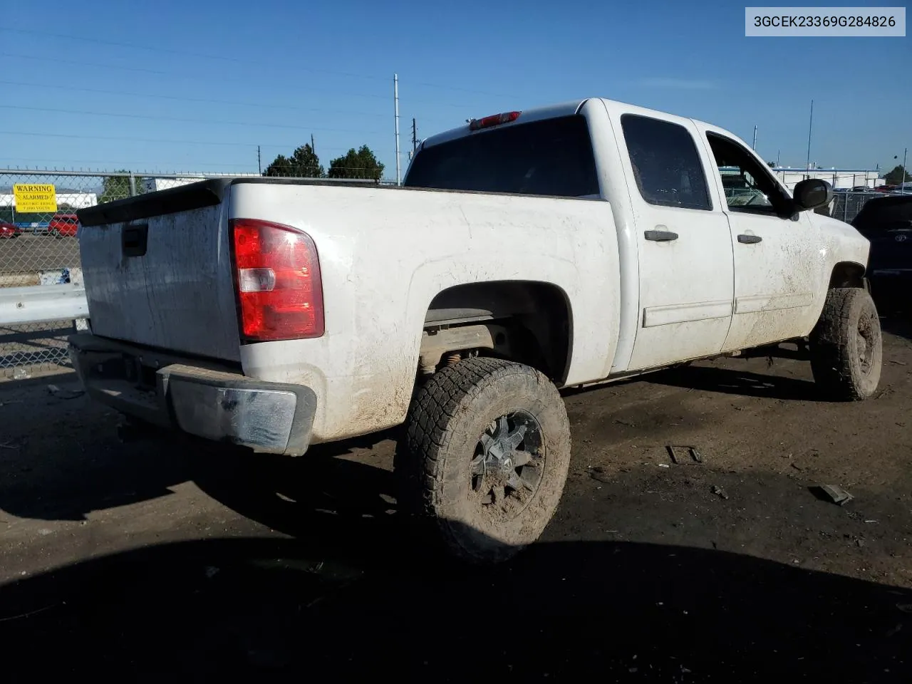 2009 Chevrolet Silverado K1500 Lt VIN: 3GCEK23369G284826 Lot: 56212914