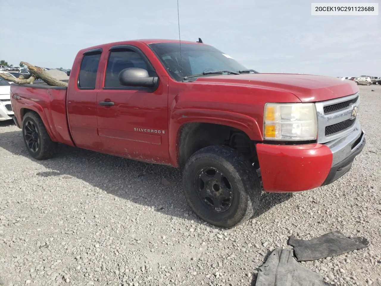 2009 Chevrolet Silverado K1500 VIN: 2GCEK19C291123688 Lot: 56923434