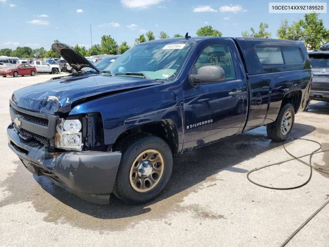 2009 Chevrolet Silverado C1500 VIN: 1GCEC14XX9Z189520 Lot: 59683964