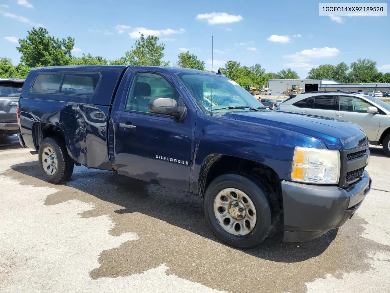 2009 Chevrolet Silverado C1500 VIN: 1GCEC14XX9Z189520 Lot: 59683964