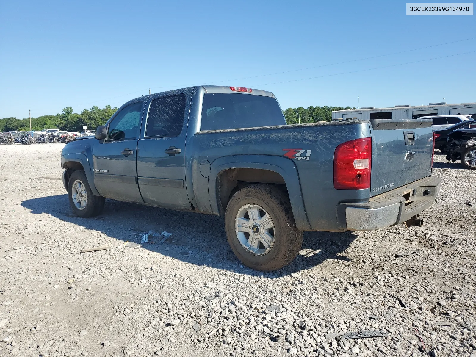 2009 Chevrolet Silverado K1500 Lt VIN: 3GCEK23399G134970 Lot: 60333034