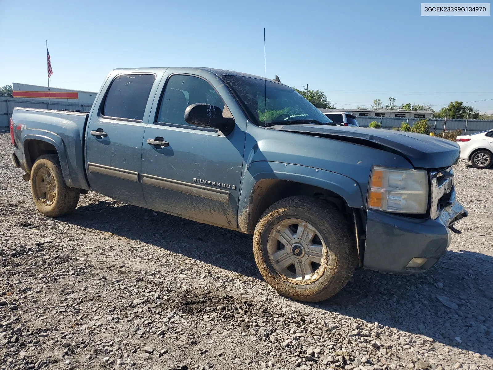 2009 Chevrolet Silverado K1500 Lt VIN: 3GCEK23399G134970 Lot: 60333034