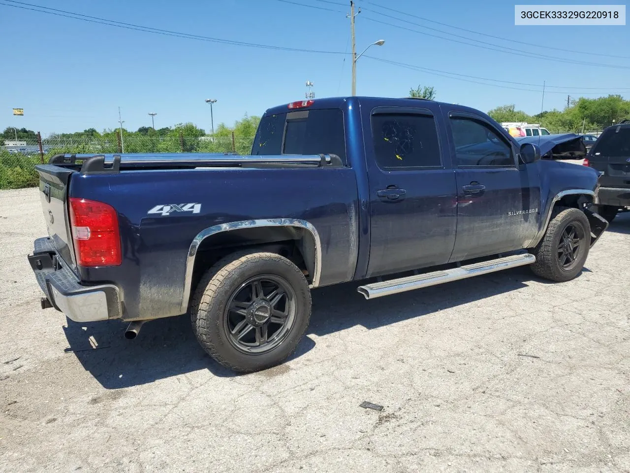 2009 Chevrolet Silverado K1500 Ltz VIN: 3GCEK33329G220918 Lot: 60726264