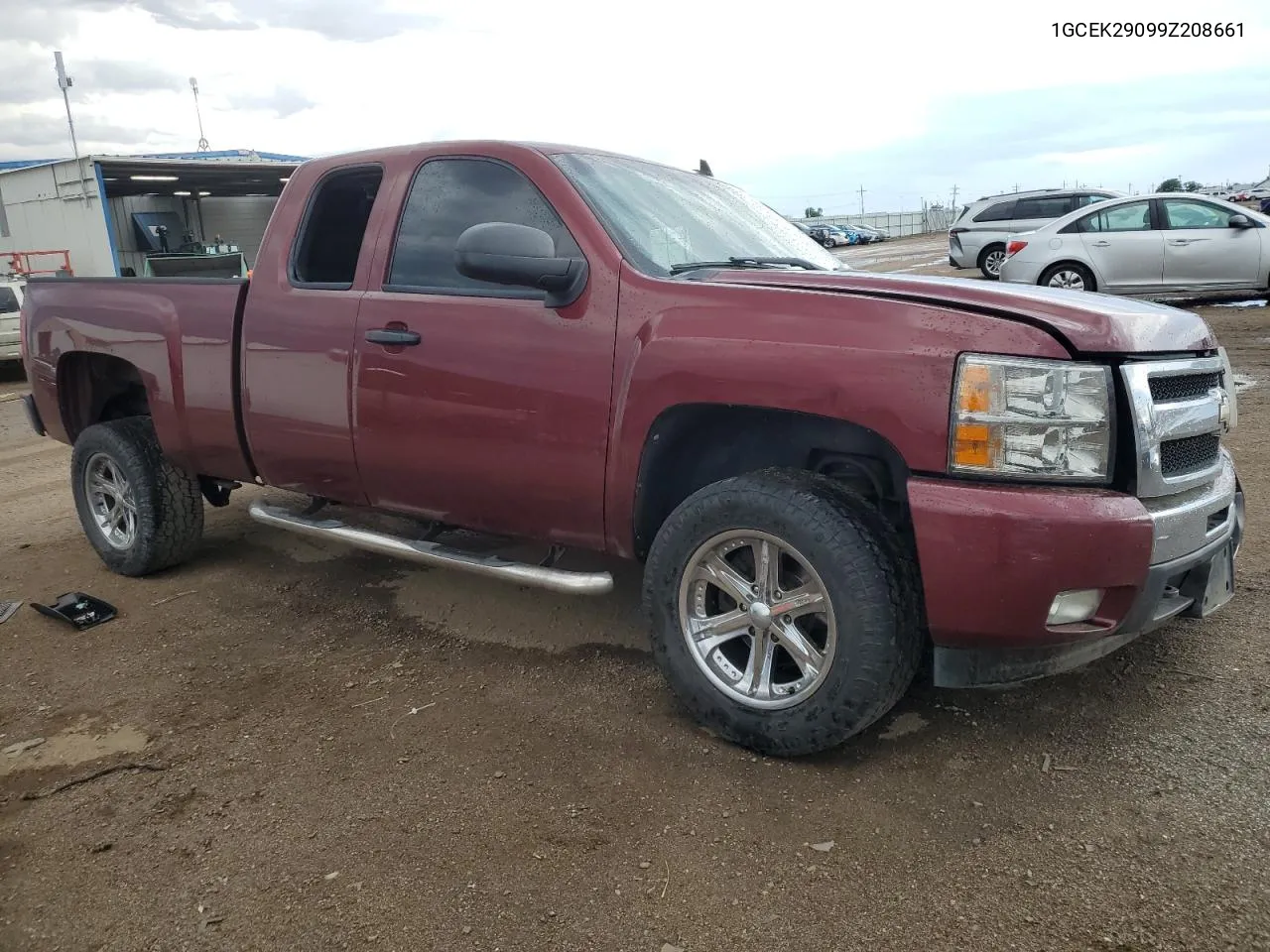 1GCEK29099Z208661 2009 Chevrolet Silverado K1500 Lt