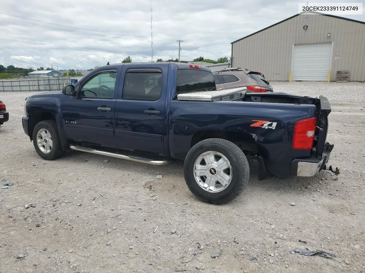 2009 Chevrolet Silverado K1500 Lt VIN: 2GCEK233391124749 Lot: 61837354