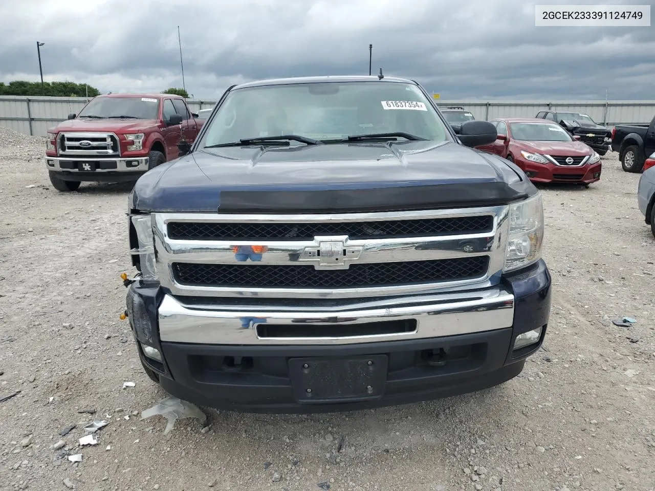 2009 Chevrolet Silverado K1500 Lt VIN: 2GCEK233391124749 Lot: 61837354