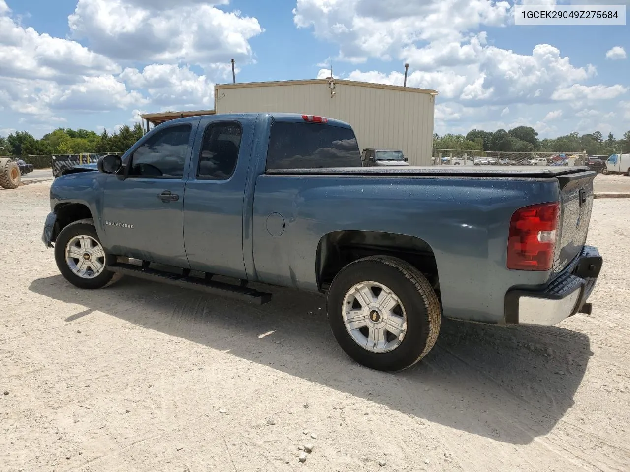 2009 Chevrolet Silverado K1500 Lt VIN: 1GCEK29049Z275684 Lot: 62425124