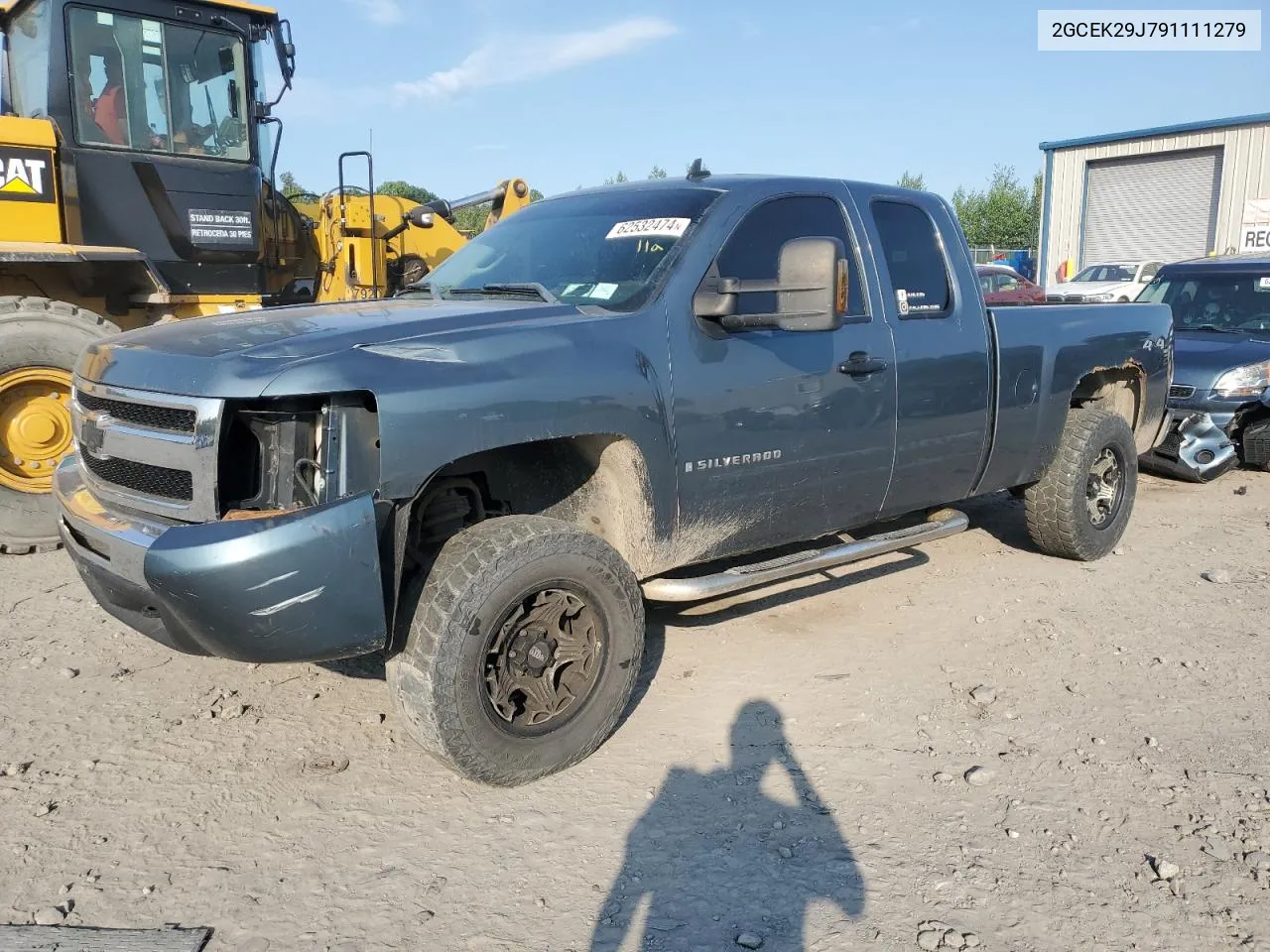 2GCEK29J791111279 2009 Chevrolet Silverado K1500 Lt