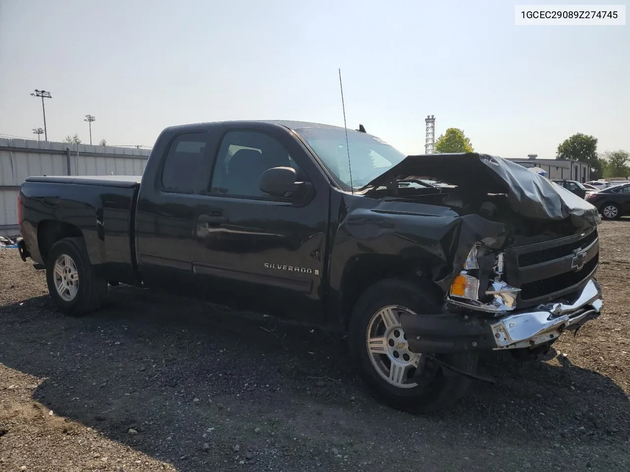 2009 Chevrolet Silverado C1500 Lt VIN: 1GCEC29089Z274745 Lot: 62862464