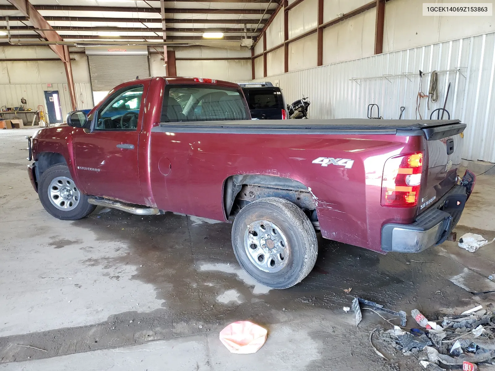 1GCEK14069Z153863 2009 Chevrolet Silverado K1500