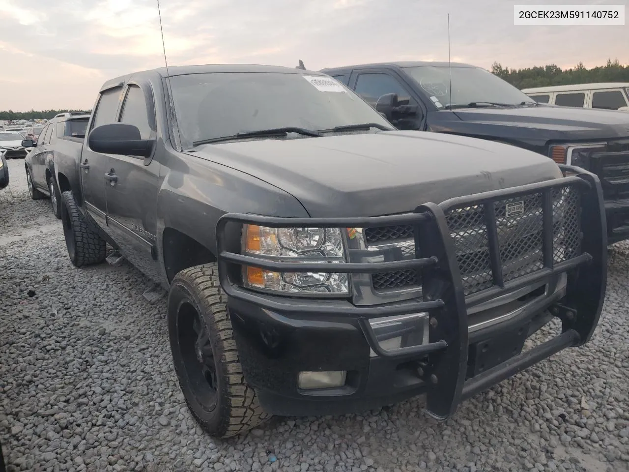 2009 Chevrolet Silverado K1500 Lt VIN: 2GCEK23M591140752 Lot: 65638394