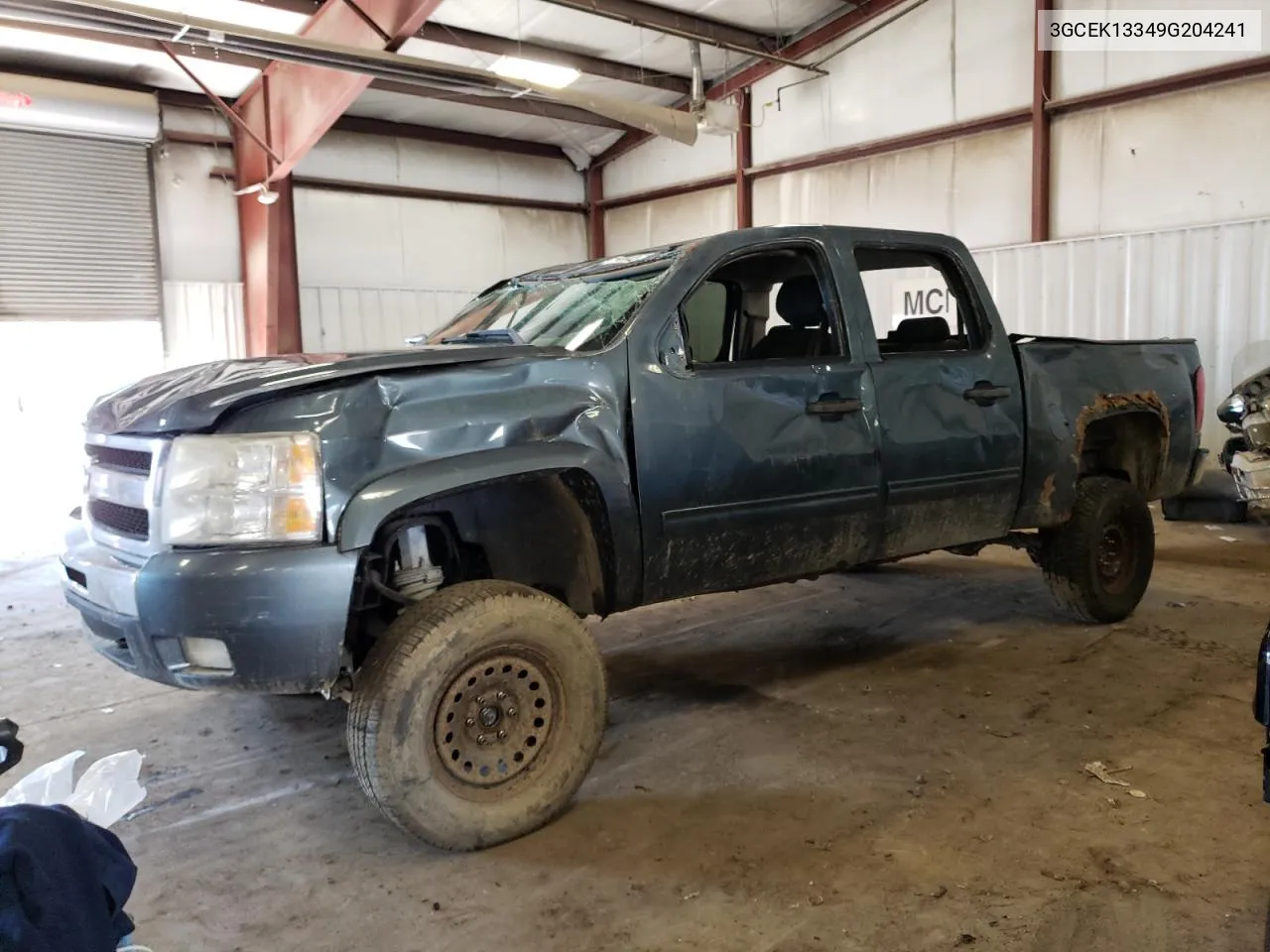 2009 Chevrolet Silverado K1500 VIN: 3GCEK13349G204241 Lot: 66342004