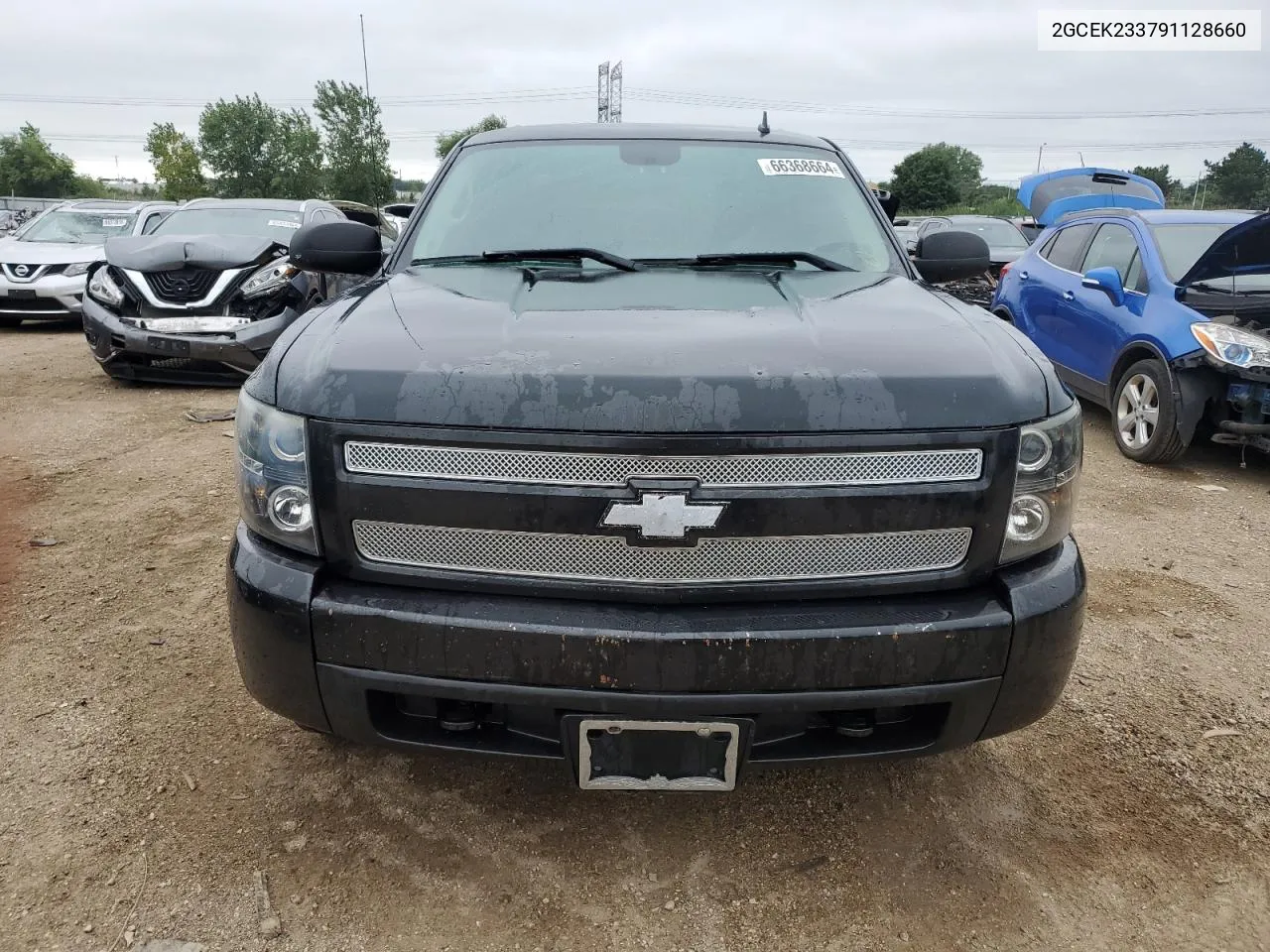 2GCEK233791128660 2009 Chevrolet Silverado K1500 Lt