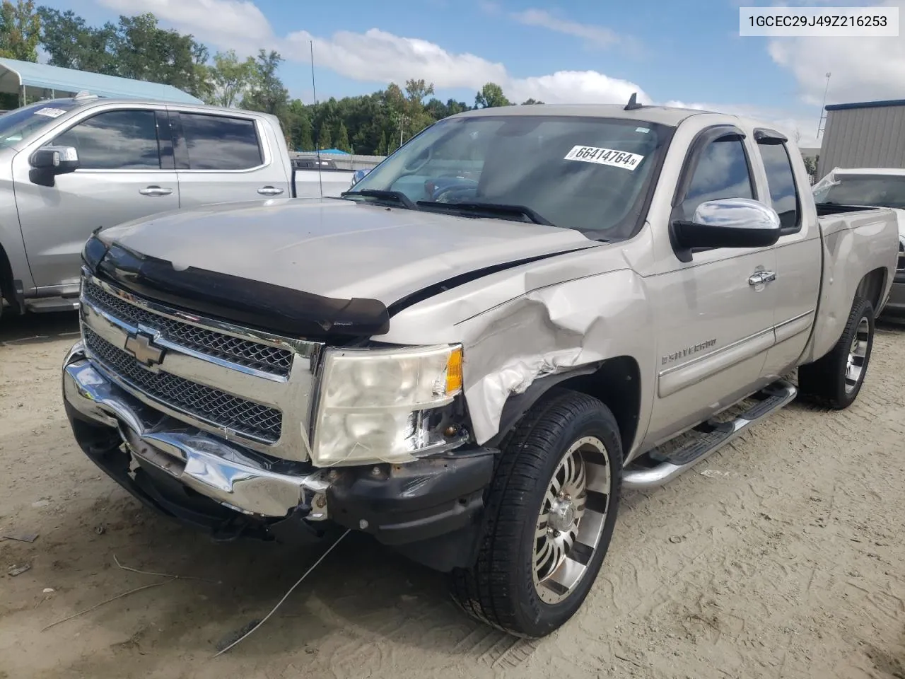 2009 Chevrolet Silverado C1500 Lt VIN: 1GCEC29J49Z216253 Lot: 66414764