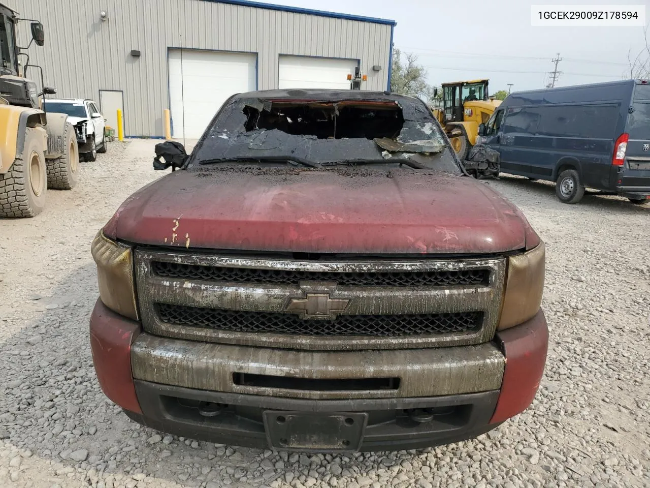 1GCEK29009Z178594 2009 Chevrolet Silverado K1500 Lt