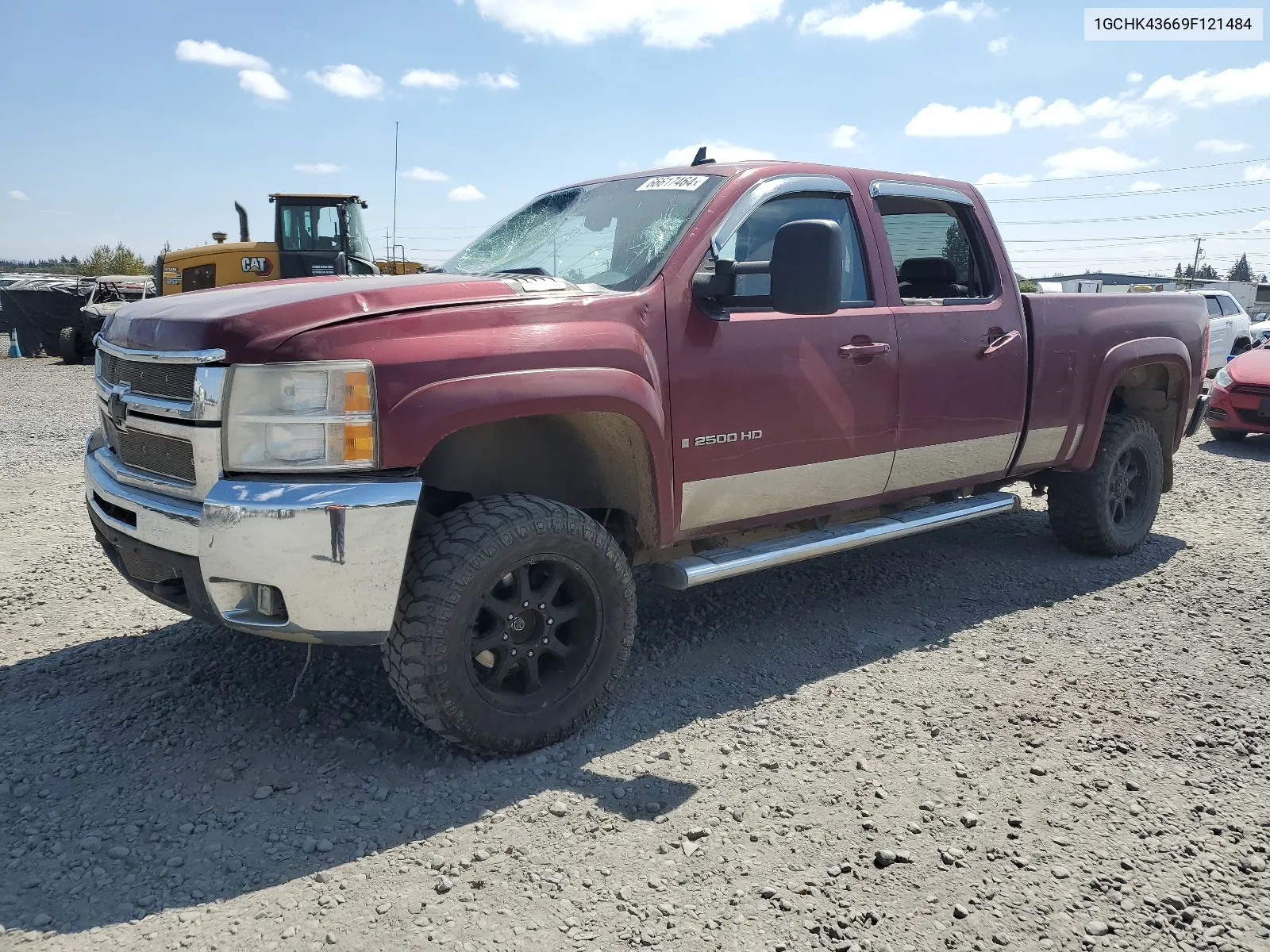 2009 Chevrolet Silverado K2500 Heavy Duty VIN: 1GCHK43669F121484 Lot: 66617464