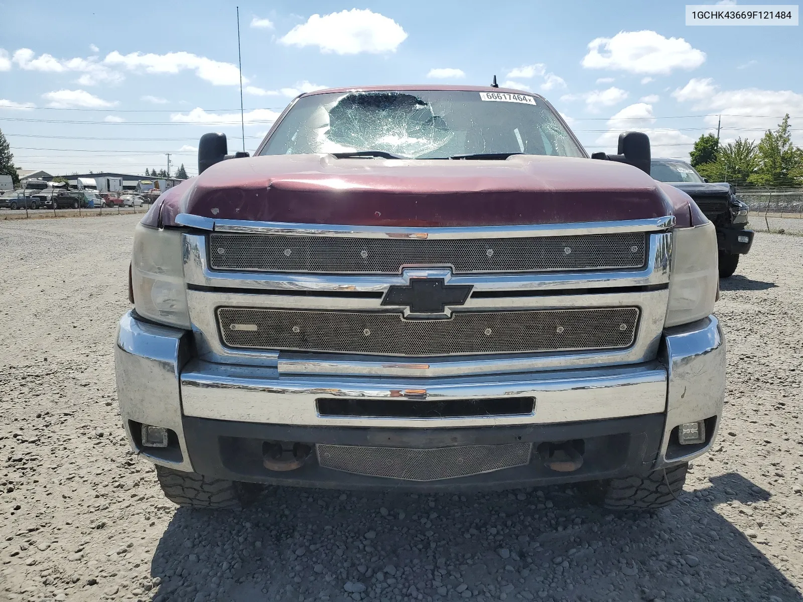 2009 Chevrolet Silverado K2500 Heavy Duty VIN: 1GCHK43669F121484 Lot: 66617464