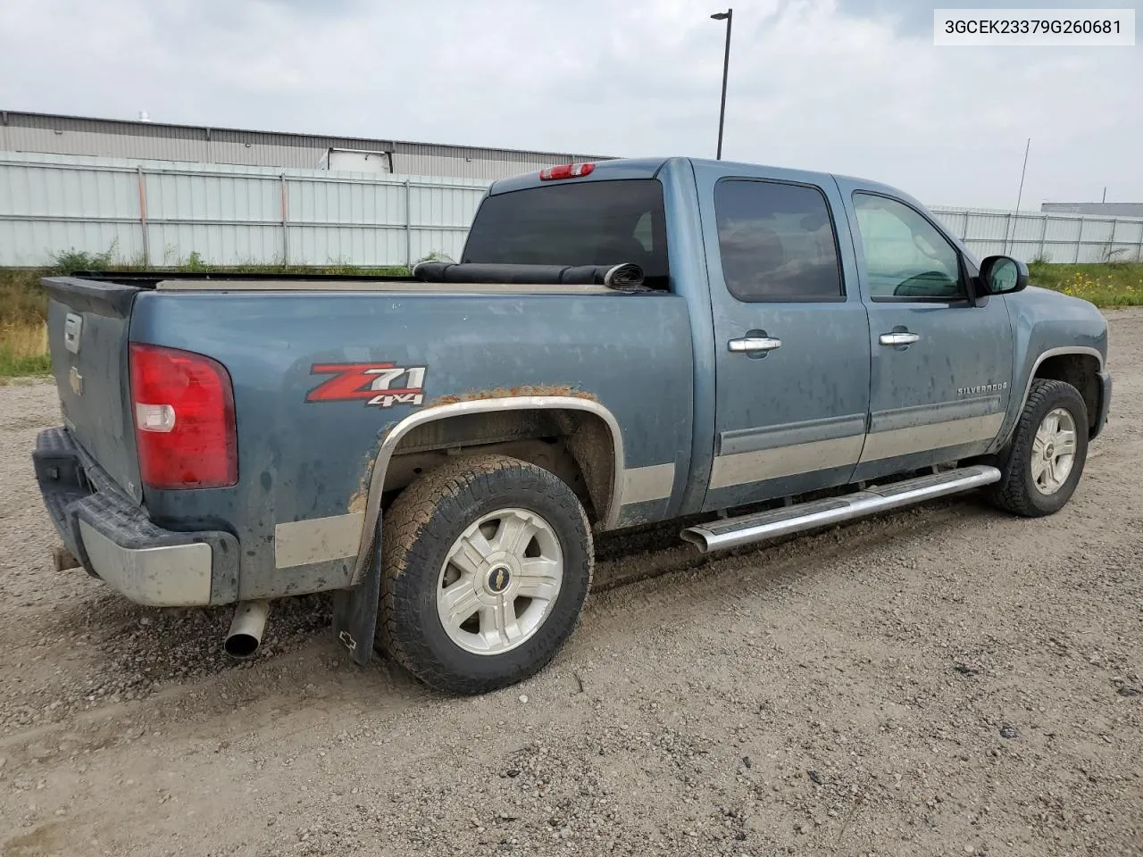 3GCEK23379G260681 2009 Chevrolet Silverado K1500 Lt