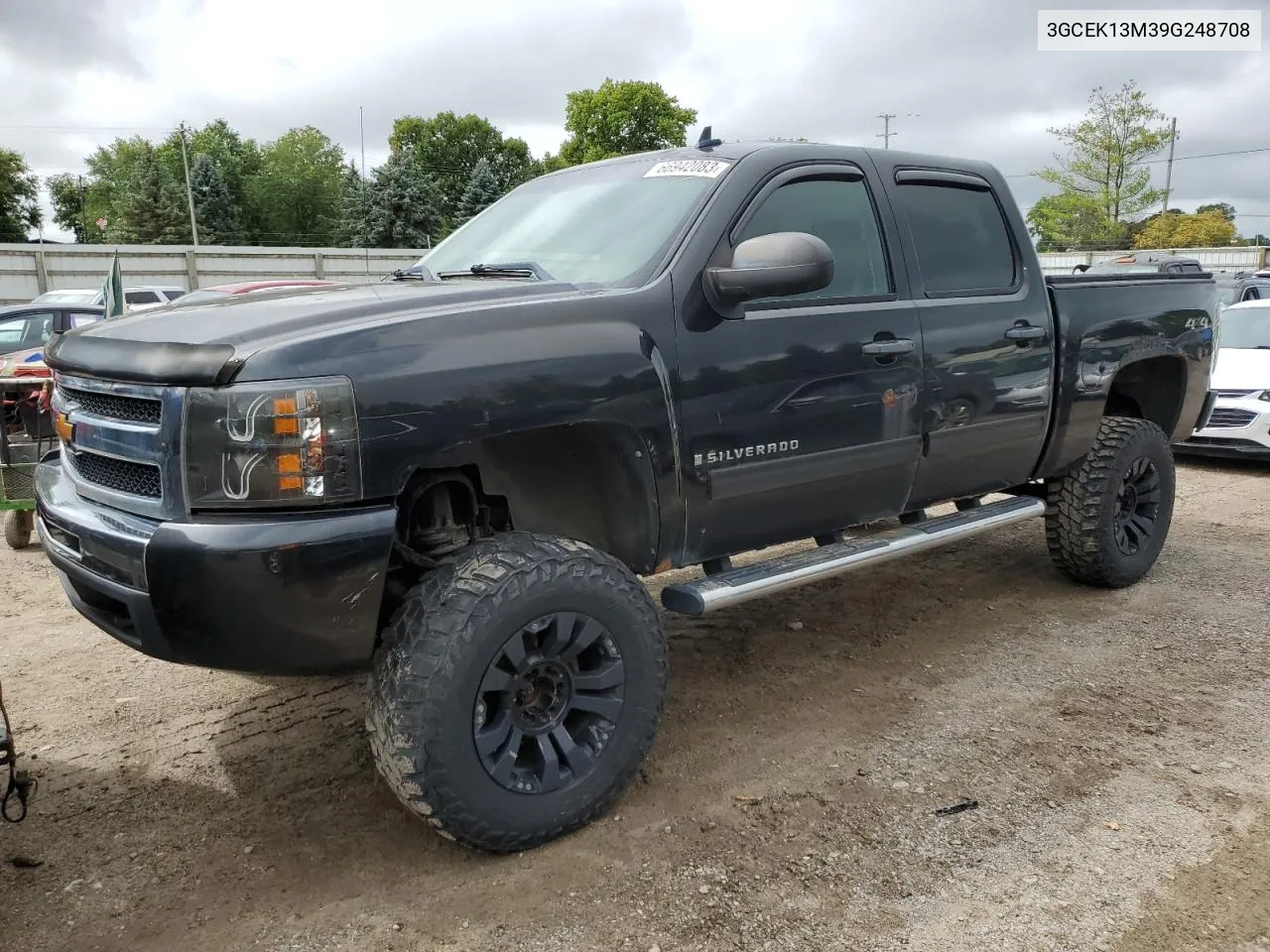 2009 Chevrolet Silverado K1500 VIN: 3GCEK13M39G248708 Lot: 66942083