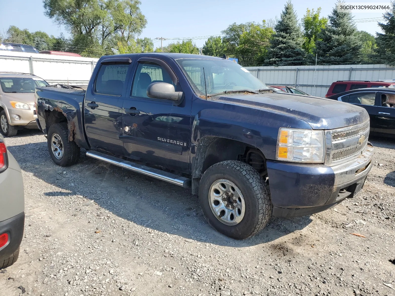 3GCEK13C99G247666 2009 Chevrolet Silverado K1500