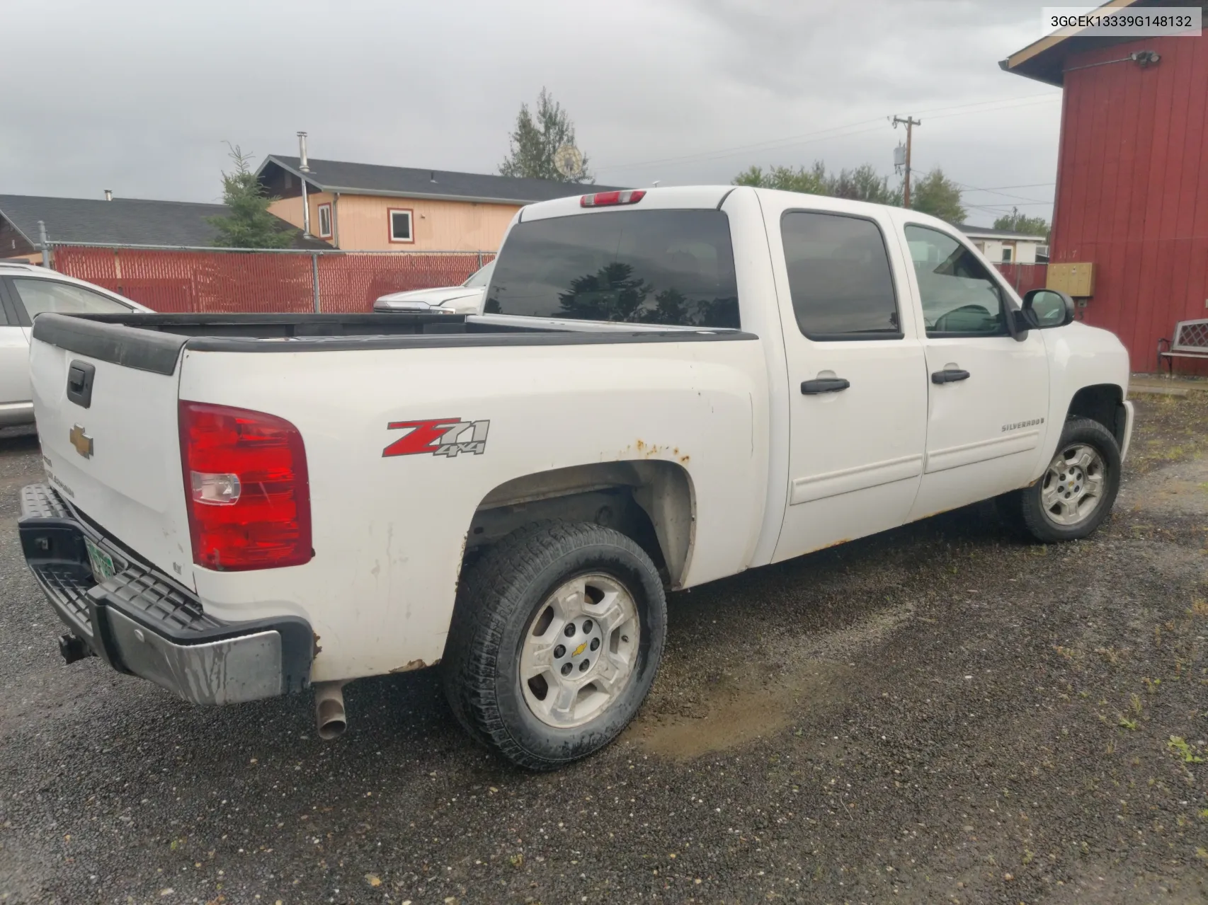 2009 Chevrolet Silverado K1500 VIN: 3GCEK13339G148132 Lot: 67215924