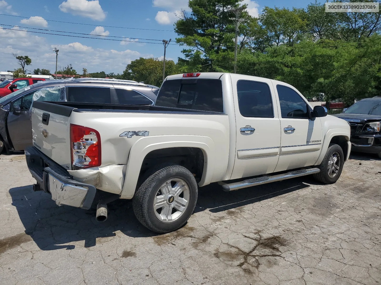 2009 Chevrolet Silverado K1500 Ltz VIN: 3GCEK33389G237089 Lot: 67457044