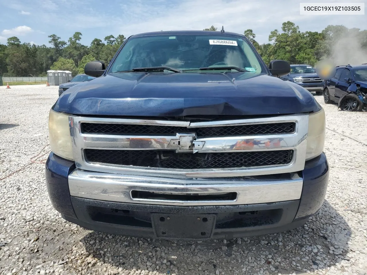 2009 Chevrolet Silverado C1500 VIN: 1GCEC19X19Z103505 Lot: 67688604