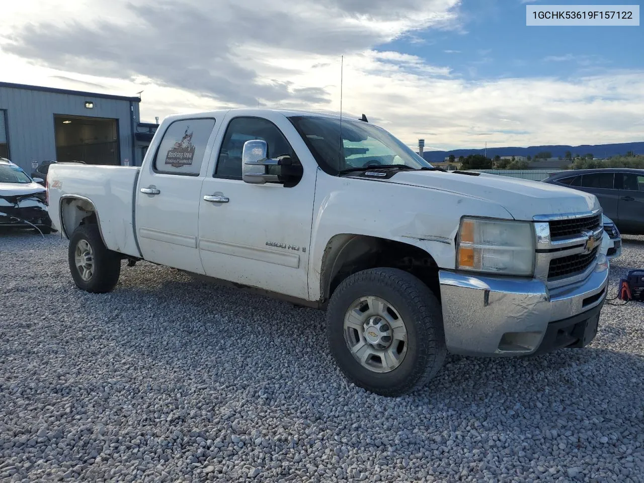 2009 Chevrolet Silverado K2500 Heavy Duty Lt VIN: 1GCHK53619F157122 Lot: 67695314