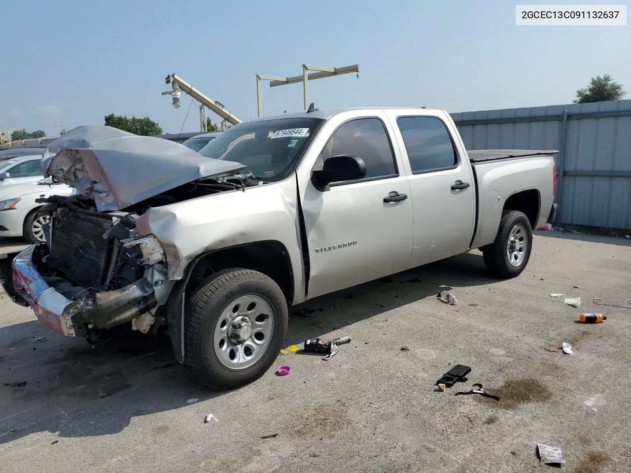 2009 Chevrolet Silverado C1500 VIN: 2GCEC13C091132637 Lot: 67949544