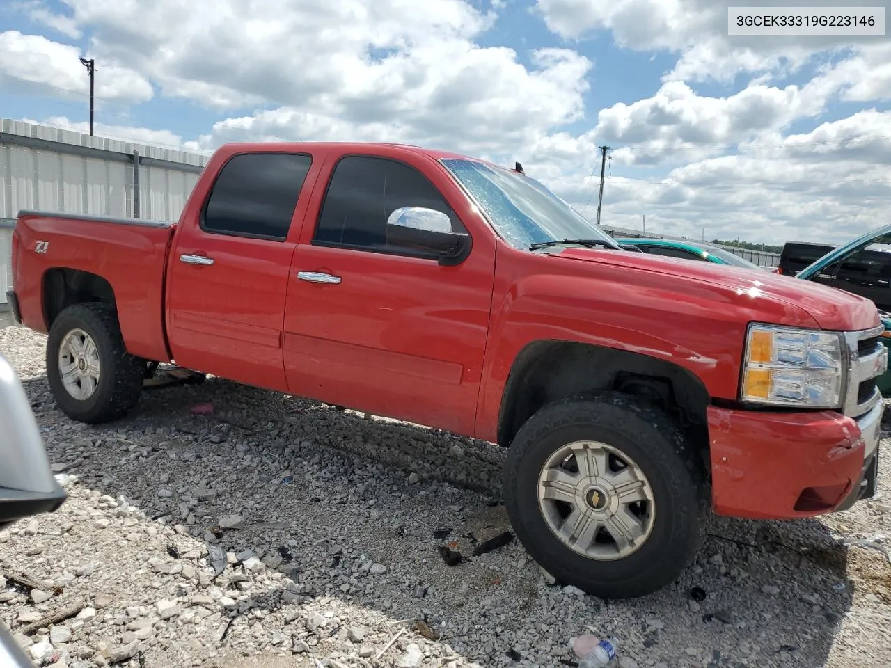 2009 Chevrolet Silverado K1500 Ltz VIN: 3GCEK33319G223146 Lot: 68016984