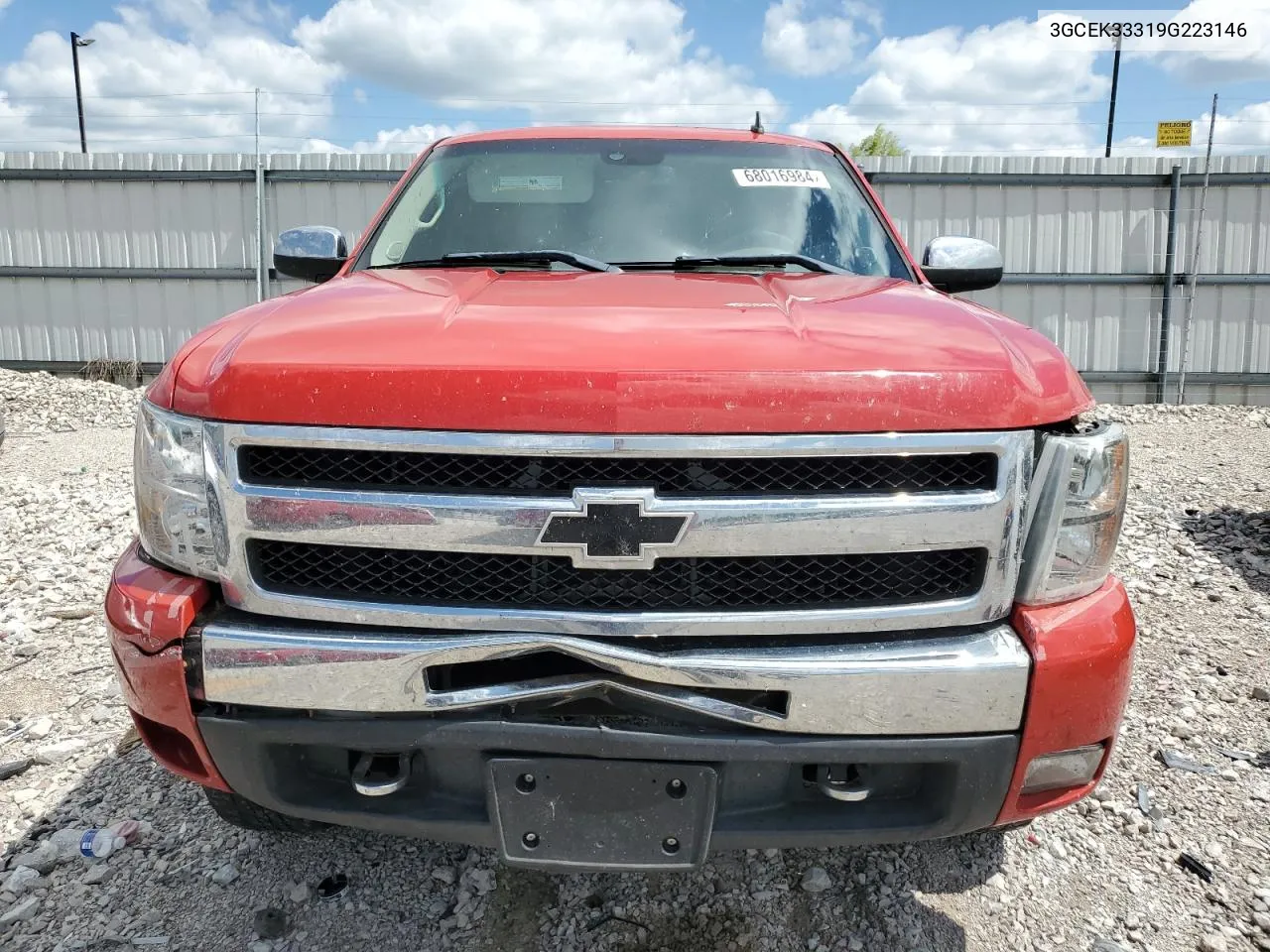 2009 Chevrolet Silverado K1500 Ltz VIN: 3GCEK33319G223146 Lot: 68016984