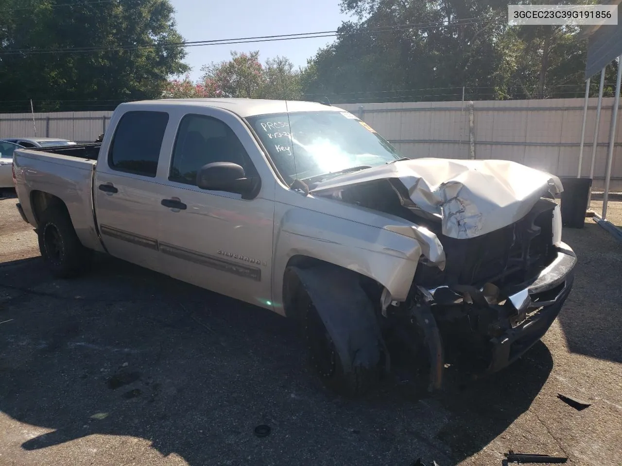 2009 Chevrolet Silverado C1500 Lt VIN: 3GCEC23C39G191856 Lot: 68087294