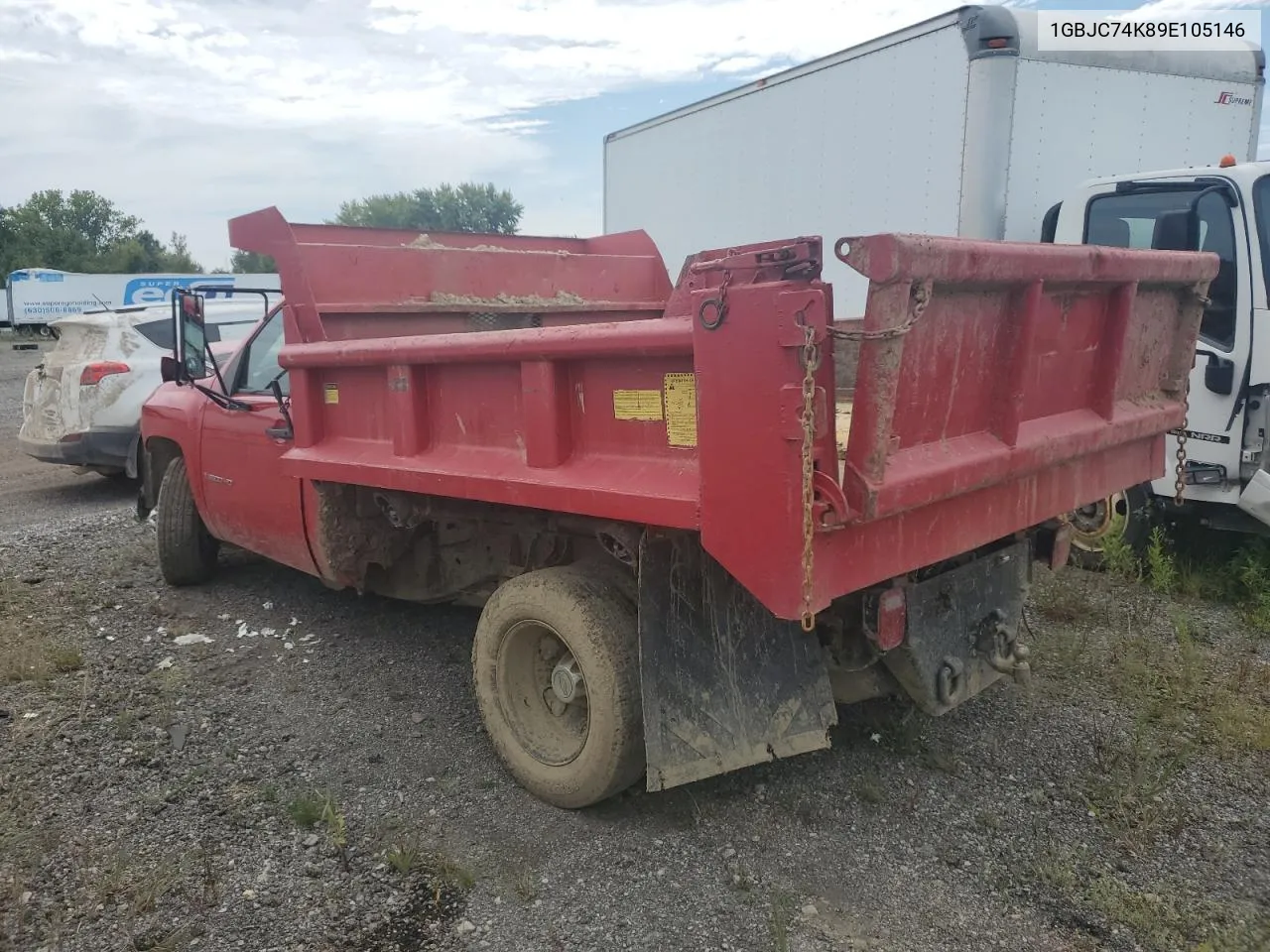 2009 Chevrolet Silverado C3500 VIN: 1GBJC74K89E105146 Lot: 68476204