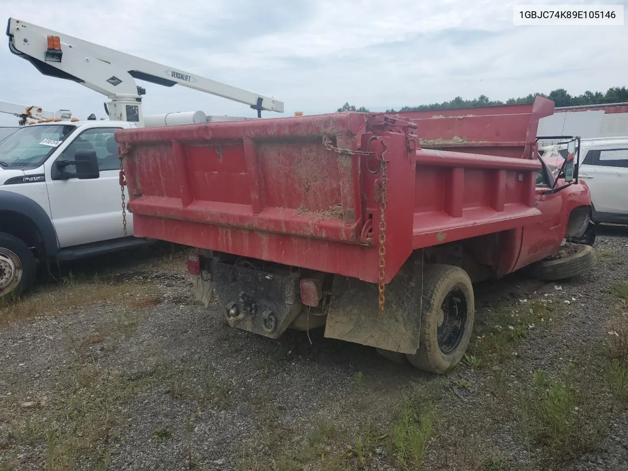 2009 Chevrolet Silverado C3500 VIN: 1GBJC74K89E105146 Lot: 68476204