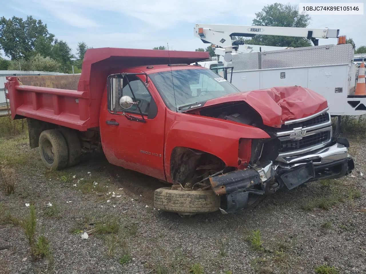 2009 Chevrolet Silverado C3500 VIN: 1GBJC74K89E105146 Lot: 68476204