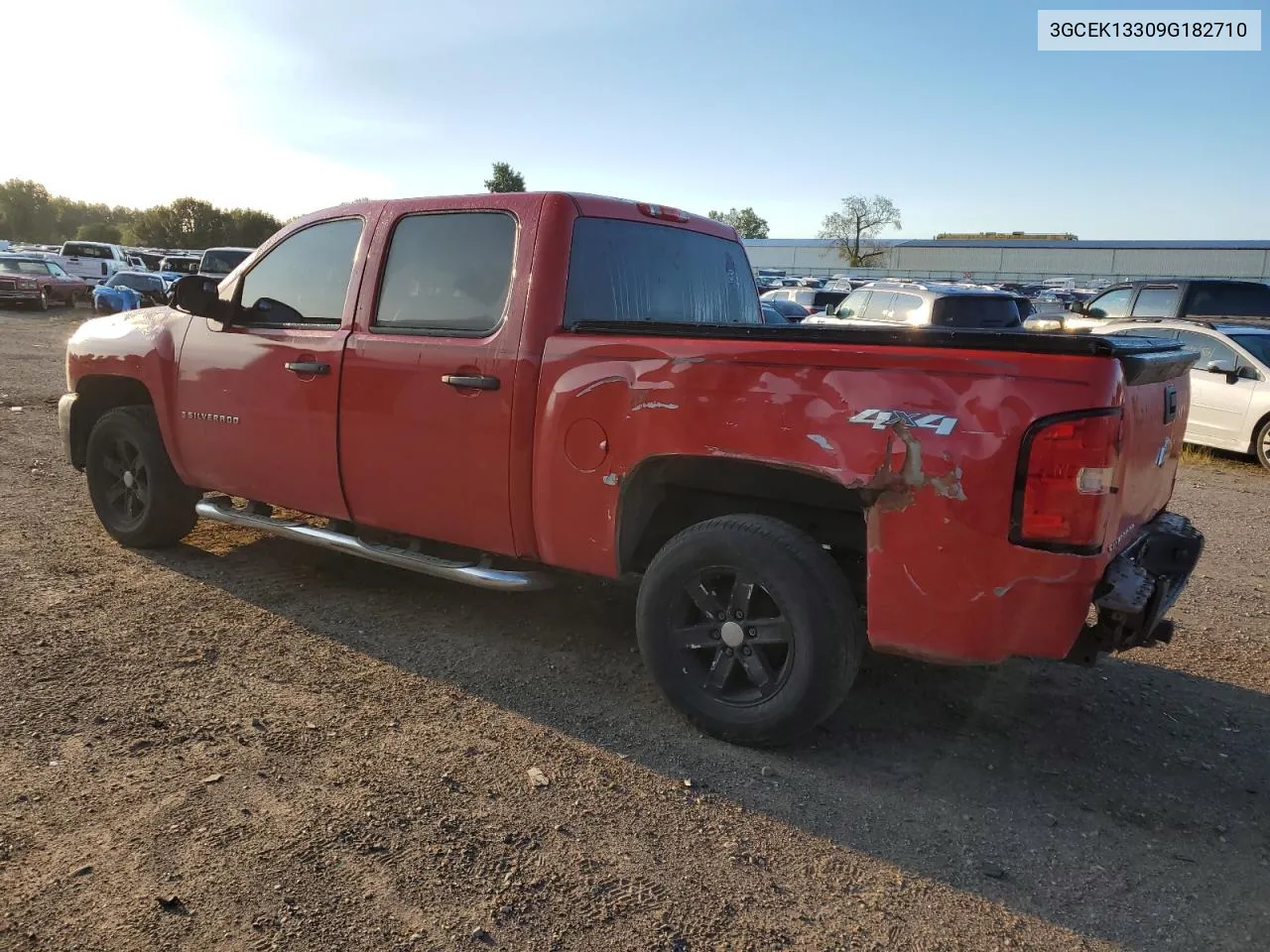 2009 Chevrolet Silverado K1500 VIN: 3GCEK13309G182710 Lot: 68695534