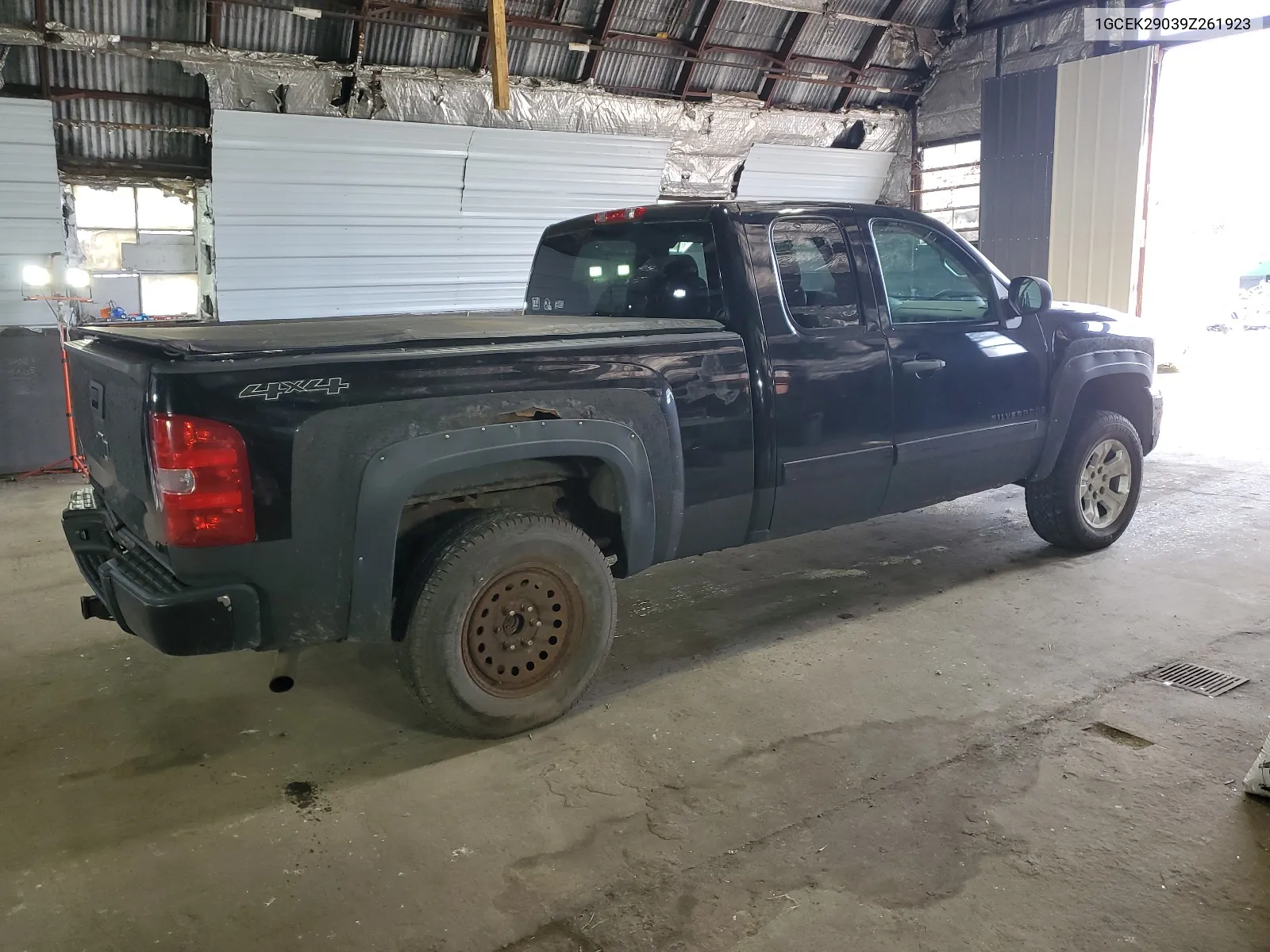 2009 Chevrolet Silverado K1500 Lt VIN: 1GCEK29039Z261923 Lot: 68888884