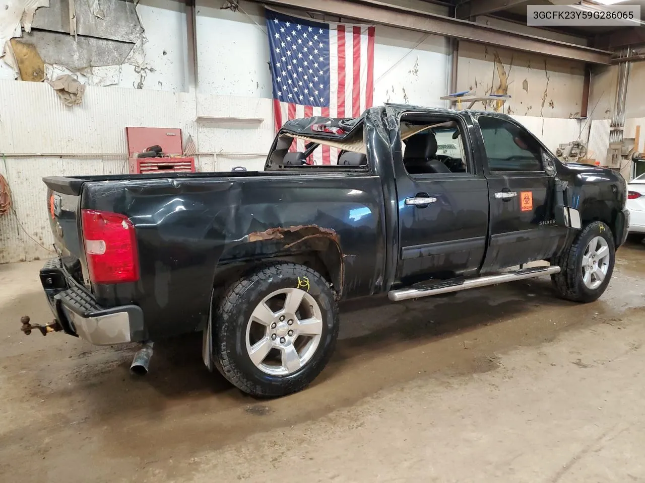 2009 Chevrolet Silverado K1500 Lt VIN: 3GCFK23Y59G286065 Lot: 69299504